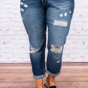 Chic soul girlfriend jeans 2x.
